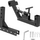 maXpeedingrods Adjustable Trash Can Transporter Hitch with Adaper Garbage Can Hauler, 2'' Hitch Receiver for Trailers/Trucks/Cars/Golf Carts/ATVs