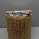 Bedsure Queen Comforter Set - GentleSoft 3 Pieces Fluffy Double-Side Fleece Comforter Set, Cozy Striped Room Decor Aesthetic, Luxury Emerald Bedding Queen Size with 2 Pillowcases, 90x90 Inches