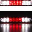 Red 3rd Third Brake Light for F250 F350 Super Duty 99-16, for Ranger 93-11, for Ford Explorer Sport Trac 01-05, for Mazda B series 94-09, High Mount Stop Light with Electroplating Housing