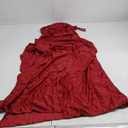 Wine Red Dress Maxi, Red Silk Dress, Red Tied Back Dress, Red Dress With Slit, Size XS/S