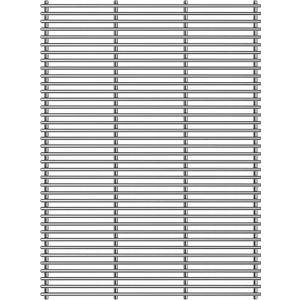 1Pack 27inch Stainless Steel Grill Steel Wire Cooking Grid Rock Grates Replacement Parts for Chargriller 5050,King Griller 3008 5252 Grills Grate Part OEM CG2121