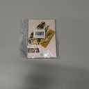 Kitsch Stackable Acrylic Snap Hair Clip, Snap Hair Barrettes for Thick & Thin Hair, Hair Accessories for Women & Girls, Cute Barrettes, 3pcs (Citrine)