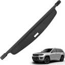 Trunk Cargo Cover for Jeep Grand Cherokee(2 Row; WL) 4XE 2022-2026,Anti-Peeping Retractable Cargo Cover for Security Shade, Privacy Screen with Carbon Fiber Texture, Grand Cherokee Accessories