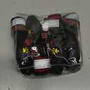 Dog Shoes for Large Dogs, 360Anti Slip Medium Dog Boots & Paw Protectors Winter Snowy, Waterproof 4Pcs Dog Booties with Reflective Strips (Size 2: 1.77''x2.3''(W*L), Red)