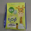 SmartLifeco Eco-Friendly Kids Flossers (200ct) - Dental Floss Picks for Children Made with Straw Wheat, Fluoride & PFA Free, Toothpick Flossing Sticks for Toddler Teeth, No Shred Thread, Mint