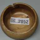 SAMHITA Acacia Wood Yarn Bowl Holder |Handmade Crocheting Accessories and Supplies Organizer (7" x 7" x 4")