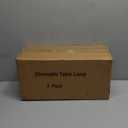 Set of 2 Industrial Table Lamps with USB C+A Ports and Outlet, Fully Stepless Dimmable Bedside Lamps for Bedrooms, Nightstand Desk Lamp with Glass Shade for Reading Living Room Office (Bulbs Included)