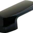 APA Replacement Exterior Mirror Cap fits 2019-2022 Silverado Sierra Top-Half Upper Part PTM Glossy Black Passenger Right Side 84732186