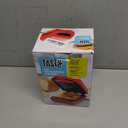 Tasty Mini Sandwich Maker, Makes Sandwiches, Paninis, Grilled Cheese, Desserts, Quick Results, Easy Cleanup, 600W, Red