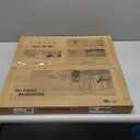 Art3d Drop Ceiling Tiles, Glue up Ceiling Tiles, 2'x2' Plastic Sheet in Antique Gold (12-Pack, 48 Sq.ft)