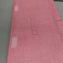 2 Pack Storage Boxes with Lids and Handles, Collapsible Linen Storage Bins Organizer Containers Baskets Cube with Removable Divider for Home Bedroom Closet Office (Pink, Large)