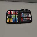 JUNING Sewing Kit with Case Portable Sewing Supplies for Home Traveler, Adults, Beginner, Emergency, Contains Thread, Scissors, Needles,Measuring Tape