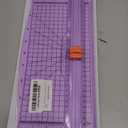 Firbon Purple A4 Paper Cutter, 12 Inch Titanium Straight Paper Trimmer with Side Ruler for Scrapbooking Craft, Paper, Coupon, Label, Cardstock