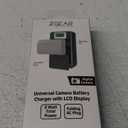 Universal Camera Battery Charger With LCD Display