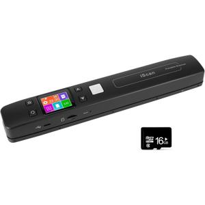 Portable Document Scanner - Upgrade Support WiFi & Rechargeable Handheld Portable Scanner Photo Scanner Mobile Scanner Handy Scan, JPG/PDF Format, UP to 1050 DPI, with 16G SD Card