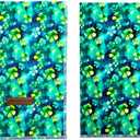 Elegant little tail St Patrick's Dog Bandana,Trefoil Puppy Dog Scarf 1PC Washable Soft Female or Male Square Bib Kerchief Adjustable Pet Bandana for Medium Large Dogs