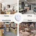 1080P HD Nanny Cam WiFi Surveillance Camera for Indoor Smoke Detector Camera with Motion Detection, Night Vision for Home Security
