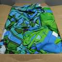 Jay Franco Kids Comforter Set Includes Sheets and Pillow Covers - Soft and Cozy Bed Set for Stylish Room Decor, Green - Minecraft Creeper, 7 Piece Full Size Bedding