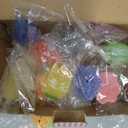 40Pcs Mochi Squishys Toys Mini Squishies 2nd Generation Glitter Animal Squishies Party Favors for Kids Adults Stress Relief Toy Treasure Box Prize Classroom Valentine Prizes Easter Egg Fillers