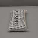 LUOYEHK Boho Throw Pillow Covers 12x20 Inch Set of 2 Chenille Tufted Pillowcase Farmhouse Neutral Cushion Covers for Couch Sofa Bed Living Room, Black Gray