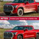 Mud Flaps for Toyota Tundra 2026 2025 2024 2023 2022 All Weather Guard Mud Guards Splash Front & Rear 4pcs Set Accessories (Not Fully Compatible with Tundra SR)