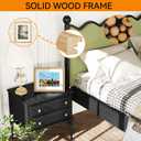 IBUYKE 8x10 Picture Frame,Solid Oak Wood 8x10 Photo Frame with Mat to 5x7,10x8 Picture Frames With Tempered Glass,Tabletop or Wall Mount Display,Home Decor,Natural Oak 8 x 10 Frame,UWPF0810N