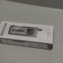 Tire Inflator Portable Air Compressor, 1 Min Fast Inflation Cordless Bike Pump with Digital Pressure Gauge LED Light, 150 PSI Electric Air Pump for Car Tires, Bicycle, Motorcycle, Ball (Grey)