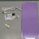 Desktop Glass Board with Stand Dry Erase Board Easel for Desk Reusable Desk Whiteboard (