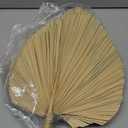 5 Pcs Large Natural Boho Dried Palm Leaves Fans with Stem, Natural, Tropical Palm Flowers Bouquet Boho Wedding Decor for Vase, Baby Shower, Anniversary, Home