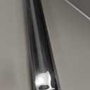 AOSKY Cordless Zebra Blinds for Windows Pull Down Roller Window Shades Dual Layer Light Filtering Privacy for Day and Night, Free-Stop Door Shades for Home Easy to Install (32" W X 72" H, Black)