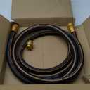 Giraffe Tools Leader Hose 10ft x 5/8", Short Water Hose Heavy Duty for Hose Reel, Lightweight, Flexible with Female Female Fittings