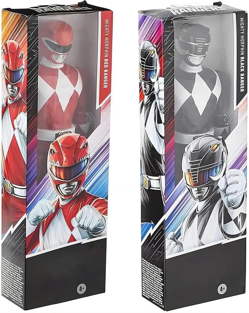Mighty Morphin Ranger 12-Inch Action Figure Toy (2set)