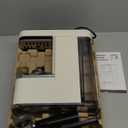 CHULUX Slim Espresso Machine with Milk Frother Steam Wand, 20 Bar Professional Italian Pump Espresso Coffee Machine for Home Cappuccino & Latte Maker, Creamy