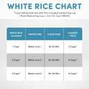 AROMA Rice Cooker, 3-Cup (Uncooked) / 6-Cup (Cooked), Small Rice Cooker, Oatmeal Cooker, Soup Maker, Auto Keep Warm, 1.5 Qt, White, ARC-363NG