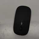 Wireless Bluetooth Mouse, Rechargeable, LED, Silent, Ultra-thin Design (Bluetooth 5.2 and 2.4GHz USB Receiver) | Portable Computer Mouse for Laptops, iPads, MacBooks and Apple Devices (Black)