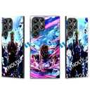3D Anime Motion Case for Samsung Galaxy S22 Ultra Case 6.8/ inch Shockproof Soft Anti-Scratch Cool Manga Changable Case Compatible with Samsung Galaxy S22 Ultra