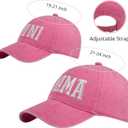 Mommy and Me Outfits Mama and Mini Hats Mothers Day Mom Gifts Baseball Cap Mother Daughter Matching Hat Set