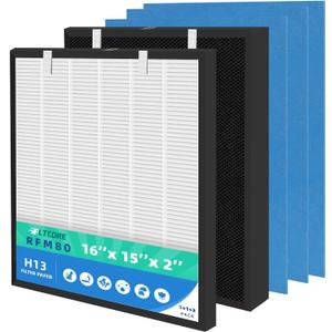RFM80 Replacement Filter for Oransi Max Air Purifier (Model OVHM80)