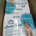 Amazon Brand - Mama Bear Gentle Touch Baby Diapers, Size 6, 108 Count (4 Packs of 27), Hypoallergenic, Wetness Indicator
