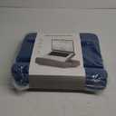 Laptop Lap Desk with Cushion, Adjustable Lap Desk Pillow with Storage, Portable Lap Table for Adults Student, Laptop Stand for Bed Office College Dorm Home Room Couch, Fits Up to 14.9" PC Tablet, Blue