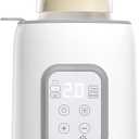8 in 1 GROWNSY Fast Electric Bottle Warmer - Keeps Baby Food Warm and Defrosting - BPA Free - Breast Milk Warmer with LCD Display