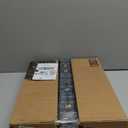 Wireless Keyboard and Mouse Combo, Full-Sized 2.4GHz Wireless Keyboard with Comfortable Palm Rest and Optical Wireless Mouse for Windows, Mac OS PC/Desktops/Computer/Laptops (Black)