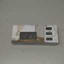 Peakeep Digital Alarm Clock for Bedroom Bedside, Loud Alarm Clock for Heavy Sleepers, Large Big LED Numbers for Seniors, Battery Backup Plug in Electric Clock with USB Charger (Blue)