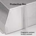 DOUKE Paper Towel Dispenser Wall Mount Commercial c-fold/Multi-fold/Tri-fold, Touchless Hand Towel Dispenser with Lock (Silver)