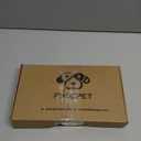 PHOEPET No Pull Dog Harnesses for Small Dogs Reflective Adjustable Front Clip Vest with Handle 2 Metal Rings 2 Buckles [Easy to Put on & Take Off](S, Red)