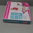 SUNLIN Dance Mat - Rhythm Step Play Mat - Dance Game Toy Pad with LED Lights, Gift for Kids Girls 3-12, Adjustable Volume, Built-in Music, 3 Challenge Levels (Pink)