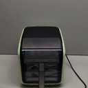 Gourmia Air Fryer 7 QT - Easy View Panoramic Window & Interior Light, Guided Cooking with 12 One-Touch Presets, FryForce 360, Dishwasher Safe Accessories, Green