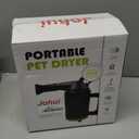 Johui Handheld Pet High Speed Hair Dryer for Dogs,Pet Grooming Dryer with Adjustable Speed and Temperature Control Dog Blow Dryer,Pet Hair Dryer with 4 Nozzle