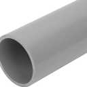 3Inch Grey Electrical Conduit PVC Pipe 17" Long Sch40 PVC Rigid Tube Round Pipes Hardware Tubing for Home DIY Electrical Wiring Installation, Garden, Farm, Workshop,(3" x 17"L)