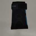 APOYO Elbow Brace for Tendonitis and Tennis Elbow, Compression Sleeve for Arthritis, Workouts, Reduce Joint Pain During Fitness Activity (Medium) (Blue)